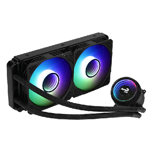 [ACLA-MR24117.73] AEROCOOL MIRAGE L240 ARGB 240MM | BLACK