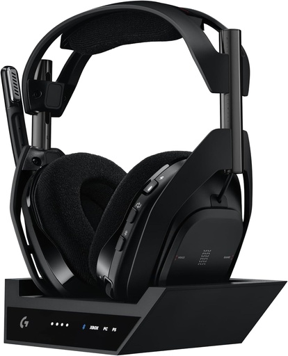 [939-002126] LOGITECH A50 X LIGHTSPEED WIRELESS + BASE STATION | BLACK