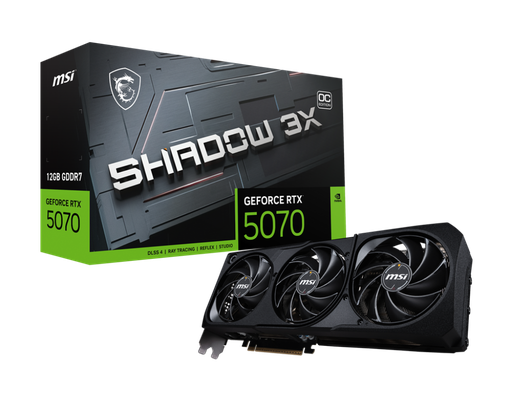 [912-V532-008] MSI GeForce RTX 5070 12G SHADOW 3X OC 