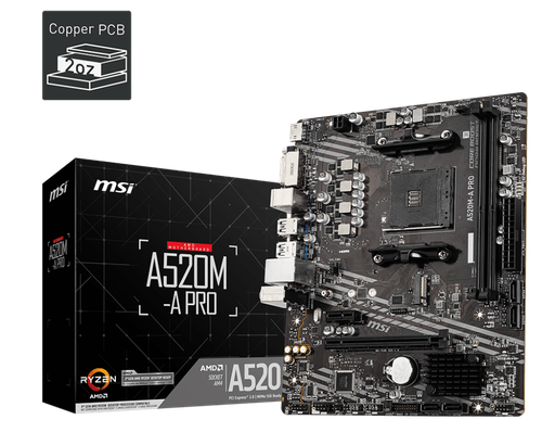 [911-7C96-034] MSI A520M-A PRO DDR4