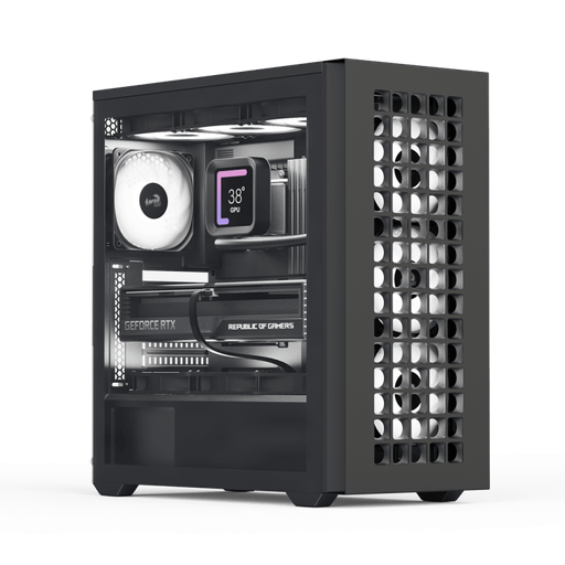[D502A-G-BK-V1] AEROCOOL D502A | BLACK 