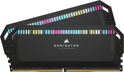 [CMT32GX5M2E6000C36] CORSAIR DOMINATOR PLATINUM RGB DDR5 RAM 32GB (2x16GB) 6000MHz