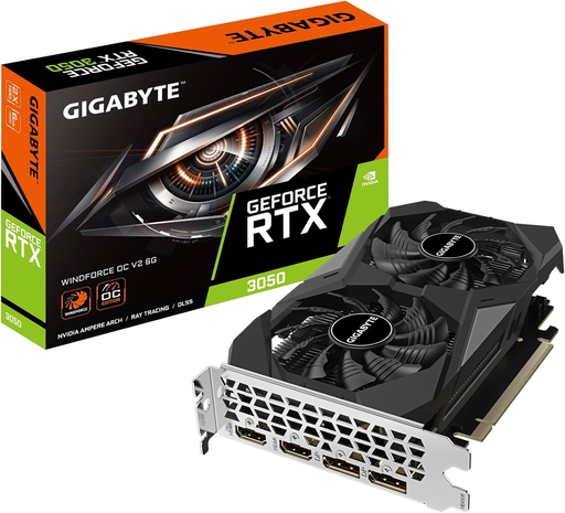 [GV-N3050WF2OCV2-6GD] GIGABYTE GeForce RTX 3050 WINDFORCE OC V2 6G