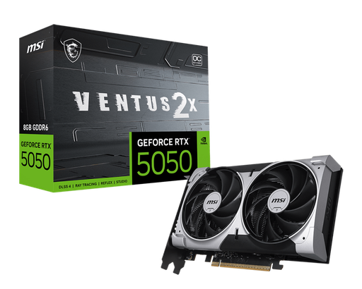[912-V538-020] MSI GeForce RTX™ 5050 8G VENTUS 2X OC