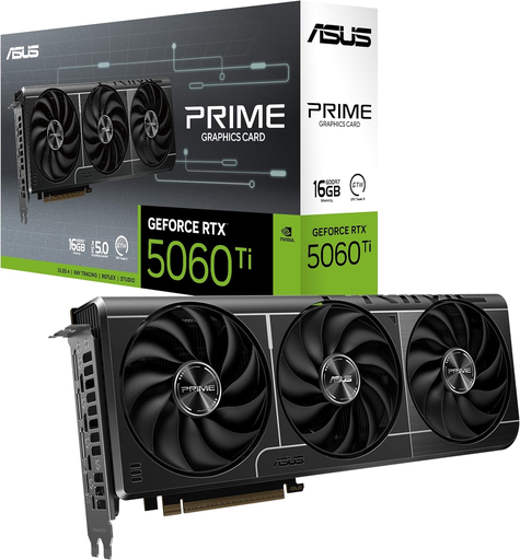 [PRIME-RTX5060TI-16G] ASUS PRIME GeForce RTX 5060 Ti 16GB GDDR7