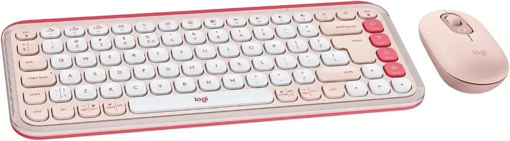LOGITECH POP ICON COMBO BLUETOOTH | PINK | PC Builds Main