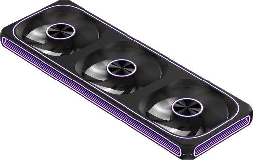 [4711401664321] FORMULA V LINE ARGB | TRIPLE FAN AIR FUSION | 360MM | BLACK