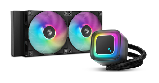 [R-LE240-BKAMMC-G-2] DEEPCOOL LE240 V2 RGB | 240MM | BLACK